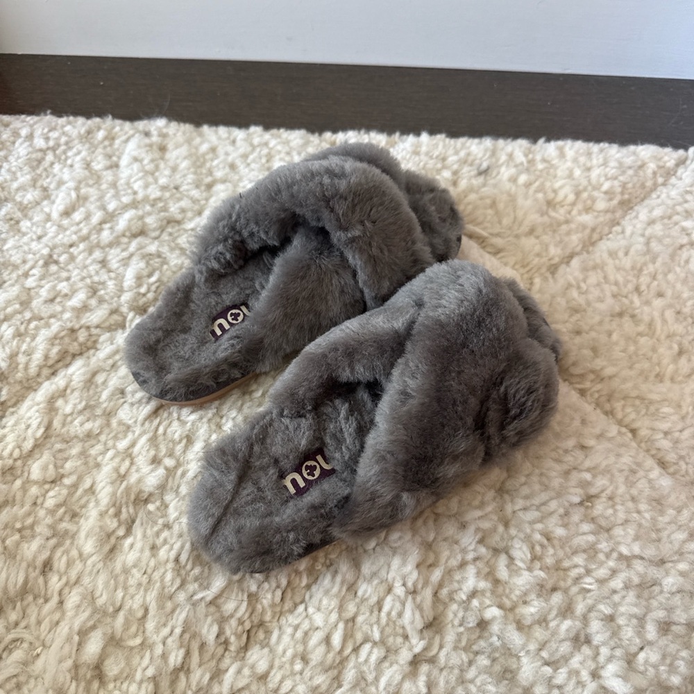 Mou Gray Women's Slippers